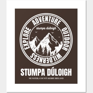 Stumpa Dúloigh Mountain, Mountaineering In Ireland Locations Posters and Art